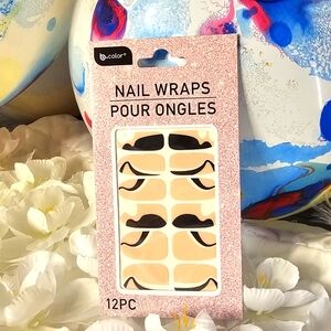 BRAND NEW 12pc. B.Color Nail Wraps